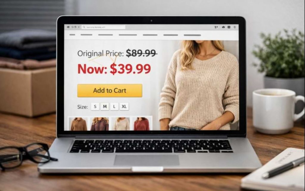 how online stores display original prices, how discounts are calculated, and what the original price really means for buyers