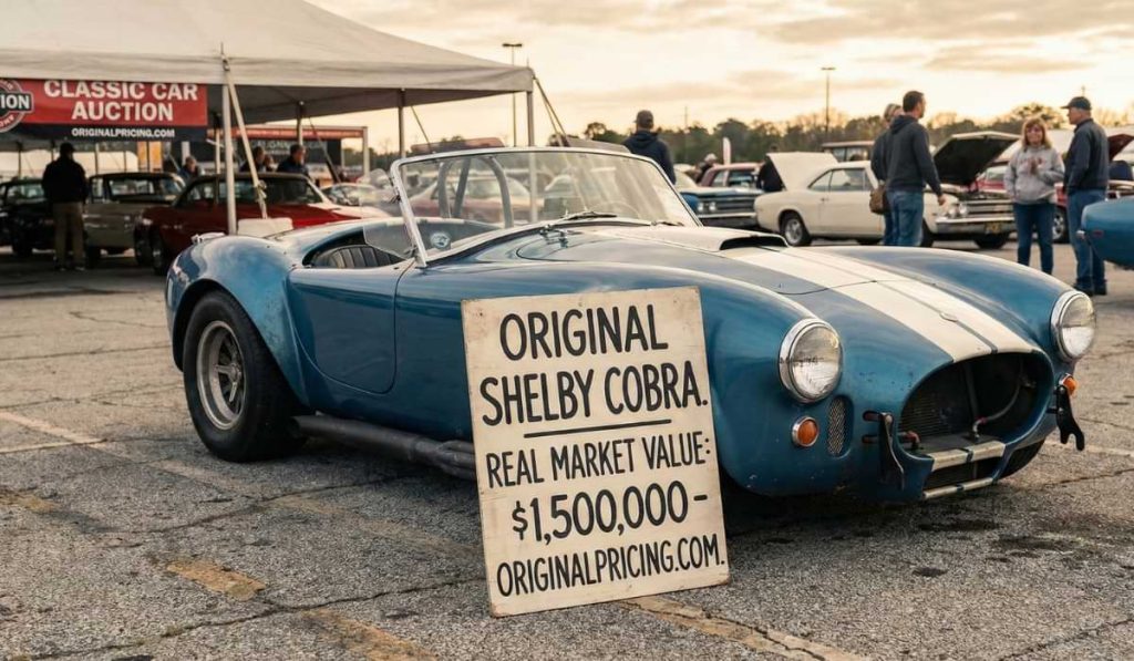 Original Shelby Cobra Price today by original pricing