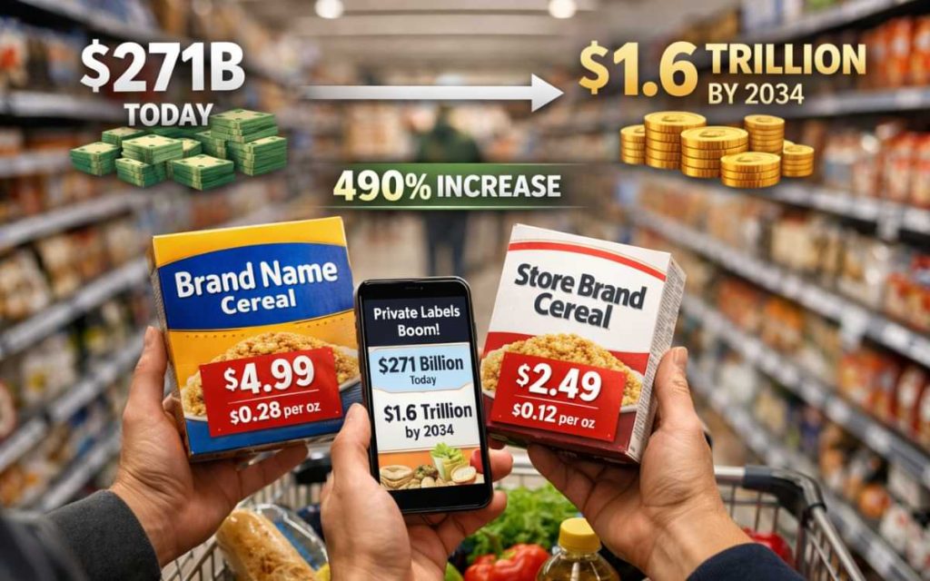 Private Label Brands Set to Reach $1.6 Trillion by 2034