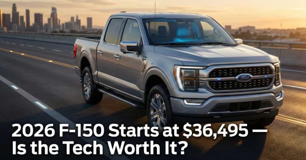 2026 Ford F-150 Price & Smart Tech Features by original pricing