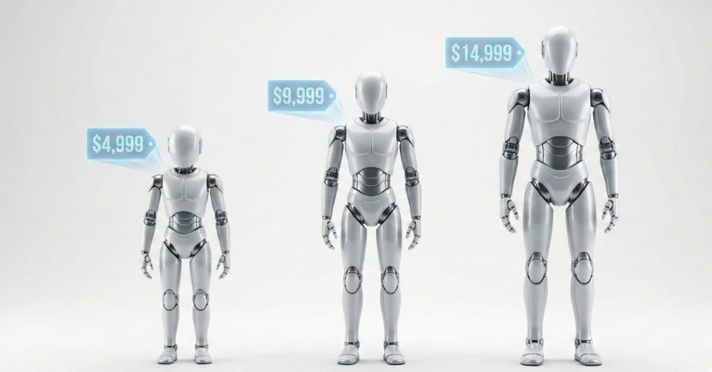 Unitree Humanoid Robot Pricing Breakdown original pricing