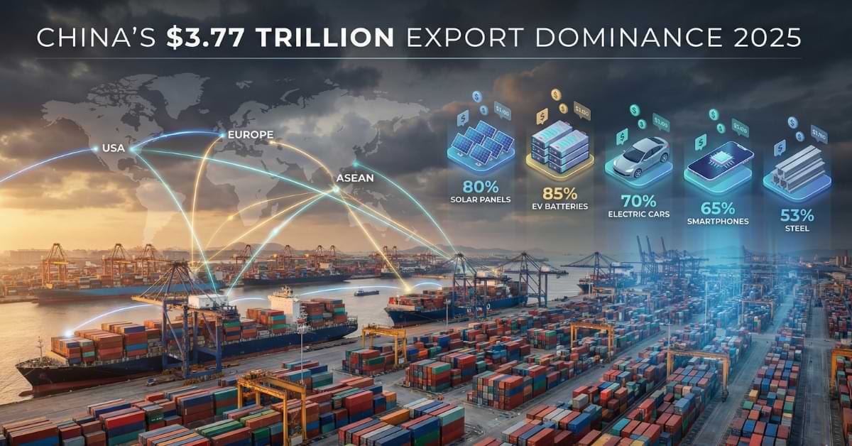 $3.77T China Exports 2025 — How It Affects Your Wallet