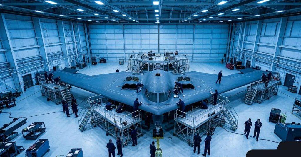 B-2 Spirit Bomber repair