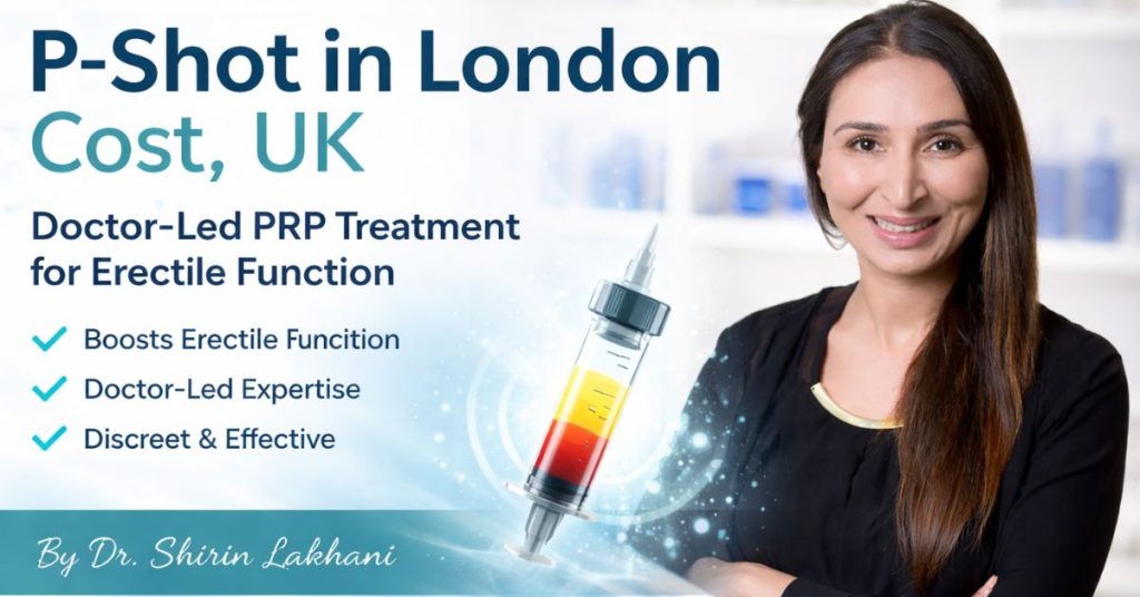 P-Shot in London Cost by Dr Shirin Lakhani